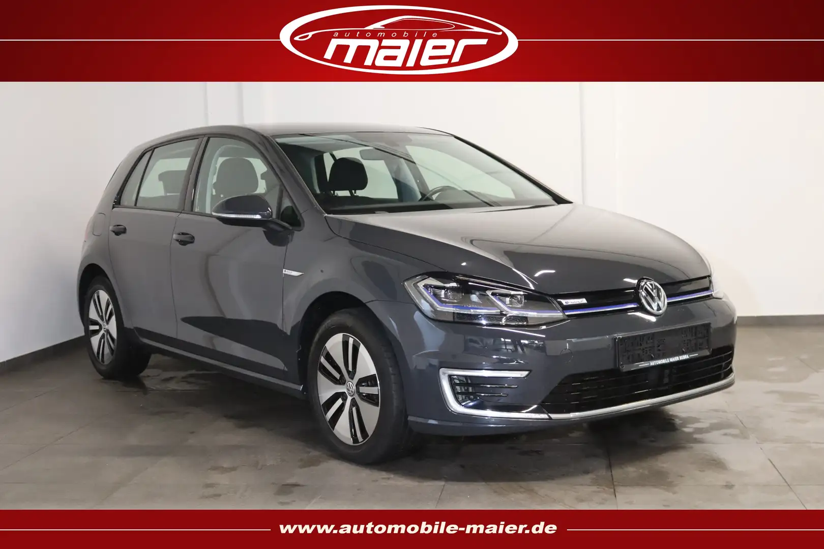 Volkswagen e-Golf Lim.-Navi-Klimaa.-ACC-LED-PDC-CCS-MFL- Grau - 1