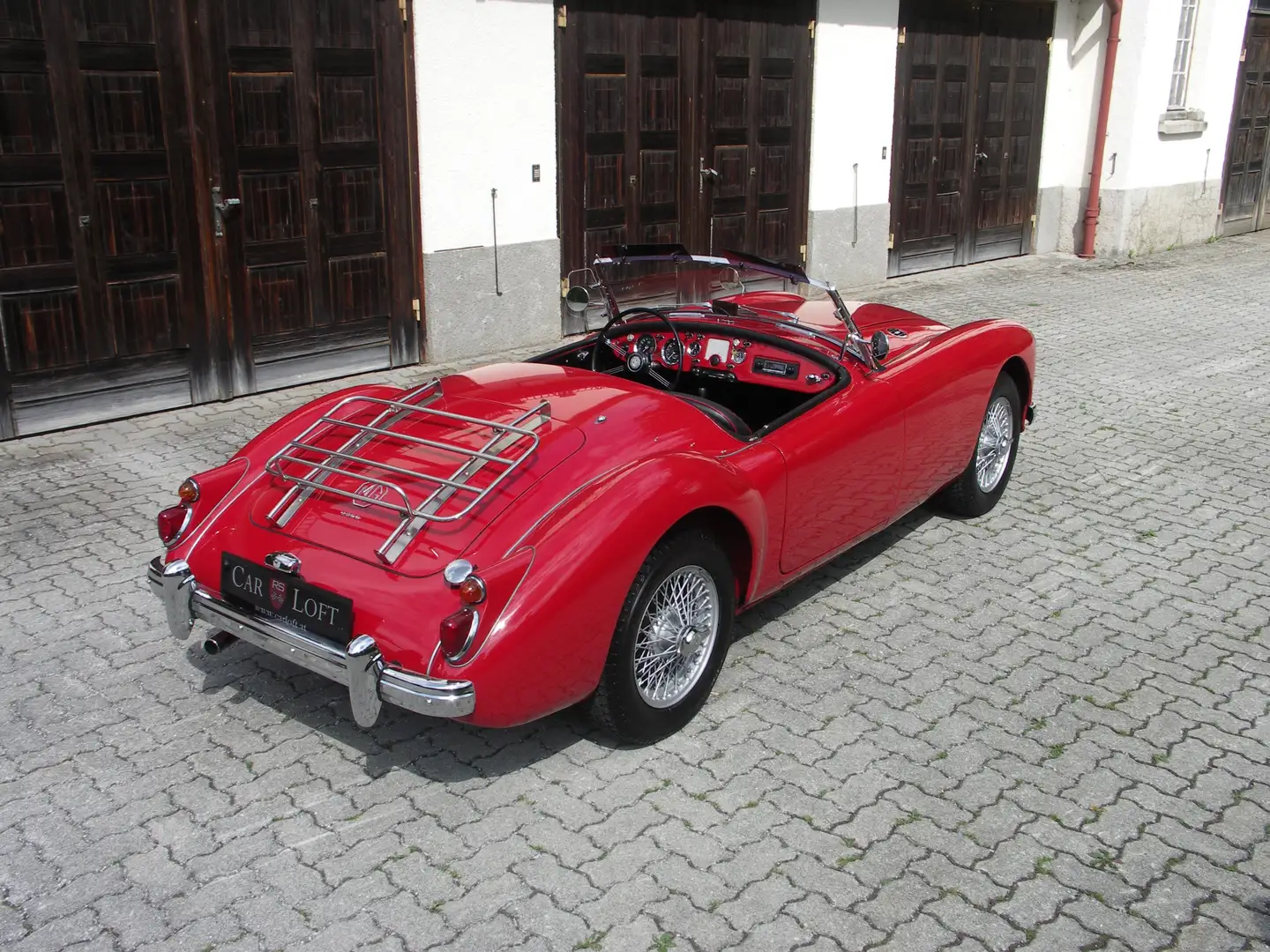 MG MGA 1600 Mk1 Roadster Rood - 2