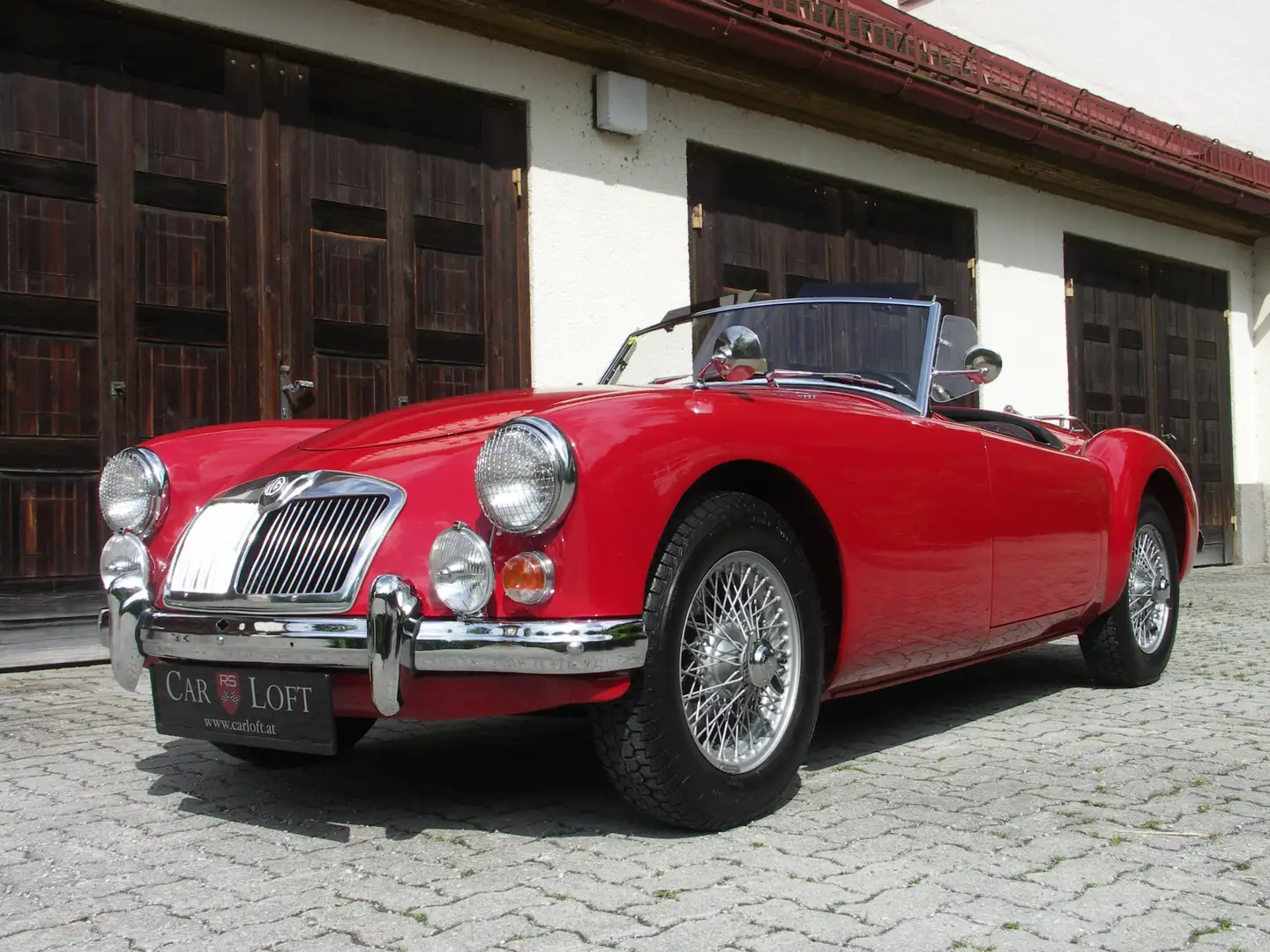MG MGA 1600 Mk1 Roadster Rood - 1
