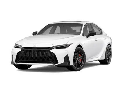 White 2026 Lexus IS Sedan 6-Speed Automatic