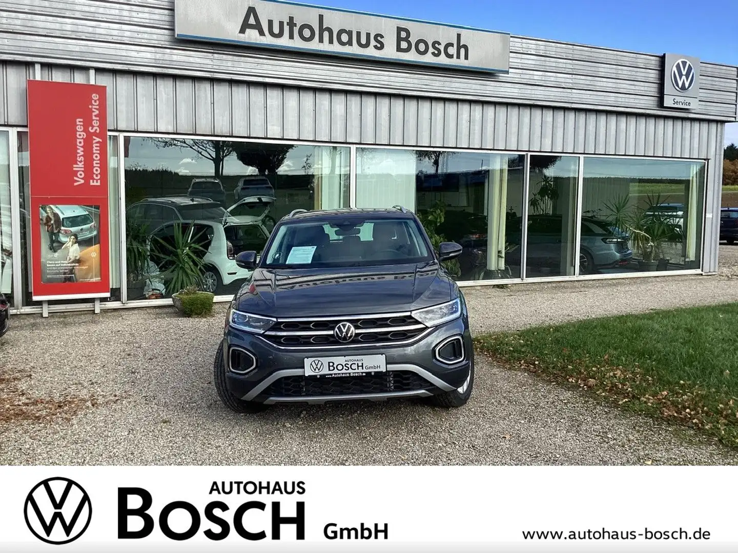 Volkswagen T-Roc 1.5 TSI Style DSG RFK el. Heckklappe Side Gris - 1