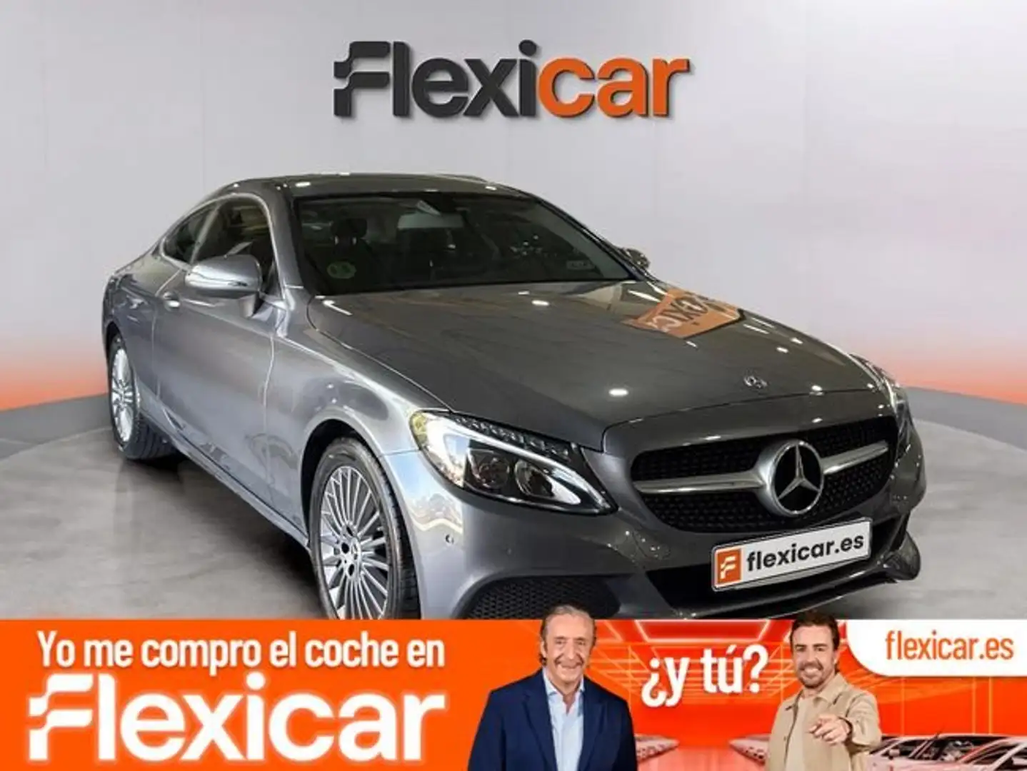 Mercedes-Benz C 220 Coupé 220d Gris - 1