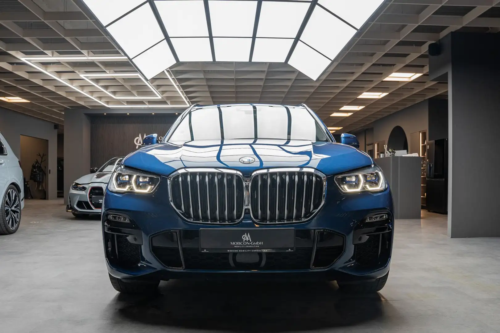 BMW X5 xDrive 45e M Sport Bleu - 2