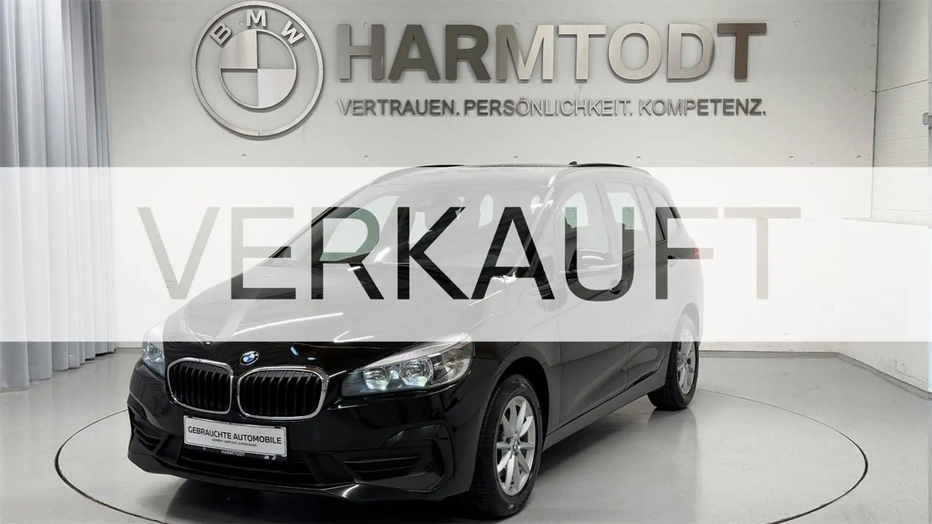 BMW 216 d Gran Tourer Schwarz - 1