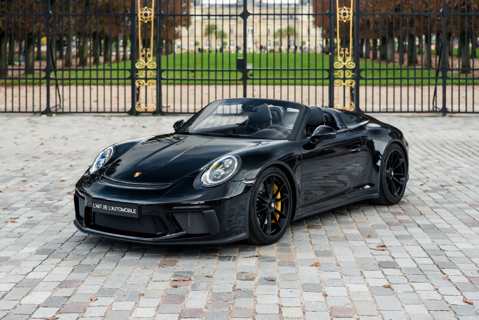 Porsche 991 Speedster 4.0i - Jet Black, only 4 600 kms Noir - 1