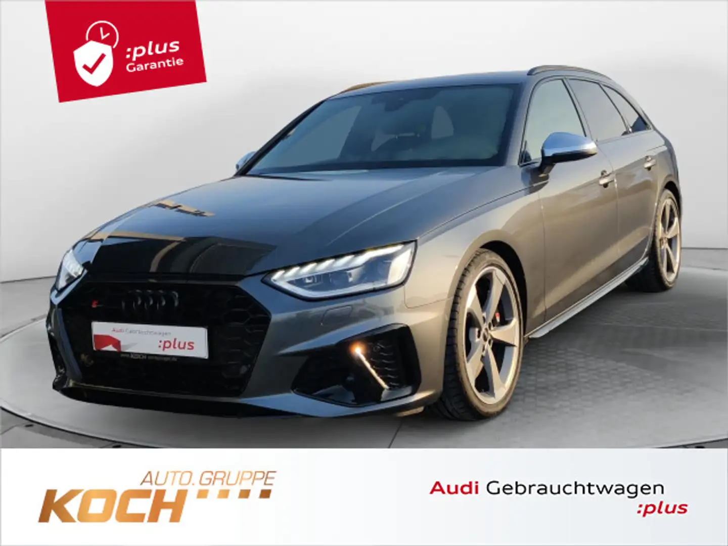 Audi S4 55 TDI q. Tiptr., Matrix, AHK, ACC, Mas Grau - 1