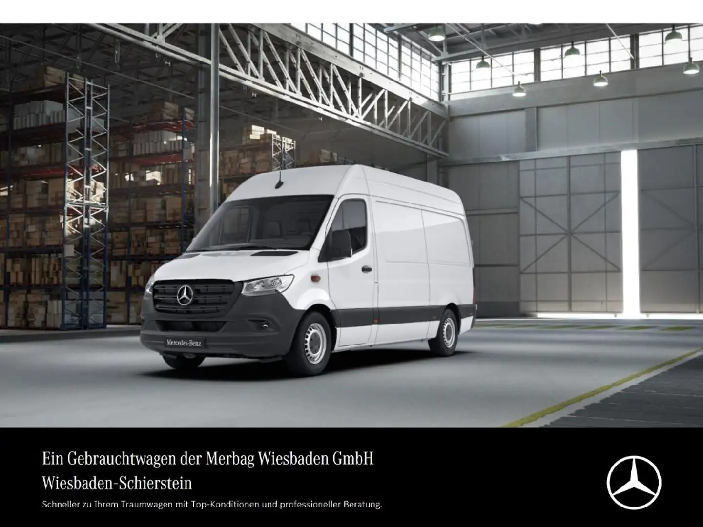 Mercedes-Benz Sprinter 317 Kamera Navi MBUX Klima Tempomat Blanc - 1
