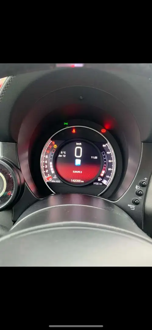 Abarth 595 Pista Schwarz - 1