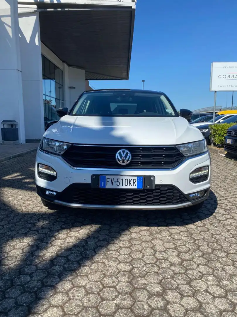 Volkswagen T-Roc 1.0 TSI 115 CV Style NEO PATENTATI Blanc - 1