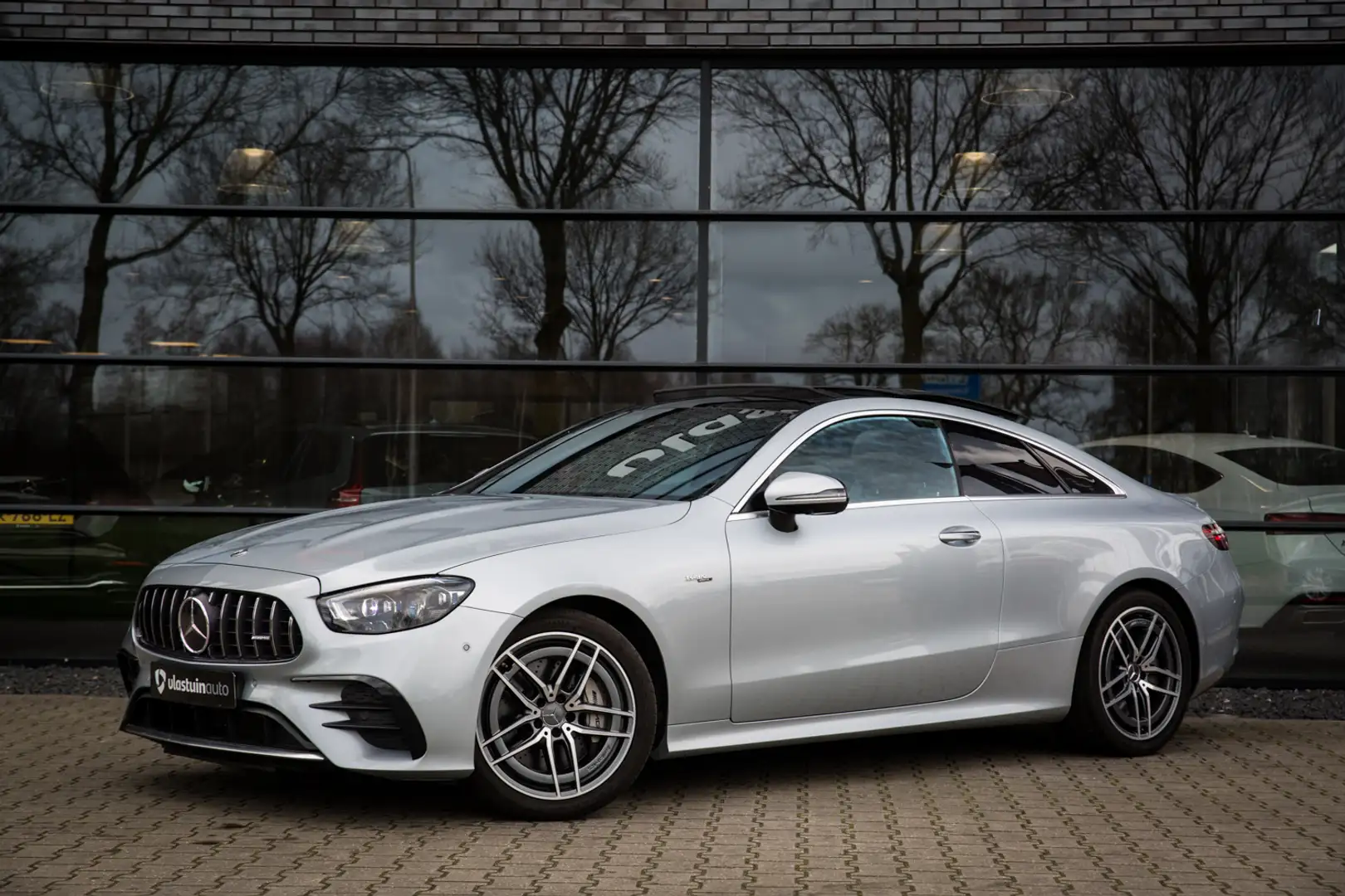 Mercedes-Benz E 53 AMG Coupé 4MATIC 436PK , Pano dak, 360°camera, Burmest Grijs - 2