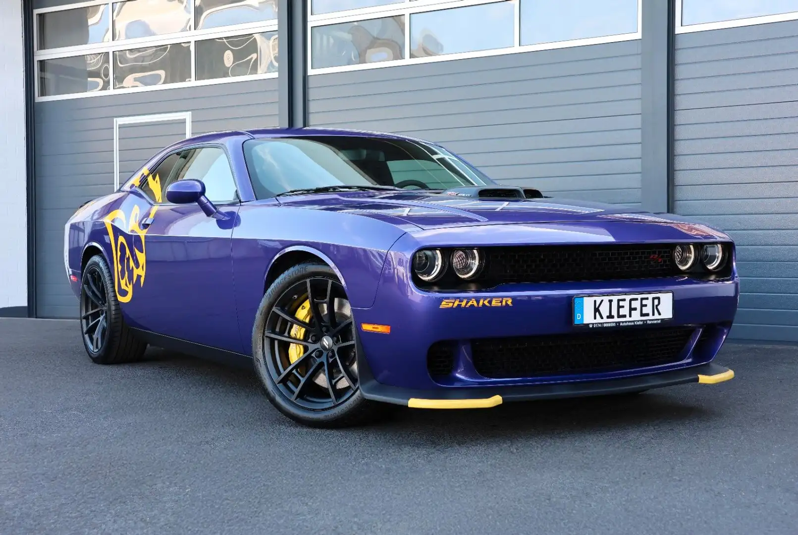 Dodge Challenger 6.4 SRT Shaker/ALPINE/BREMBO/TOTW/R20 Violett - 1