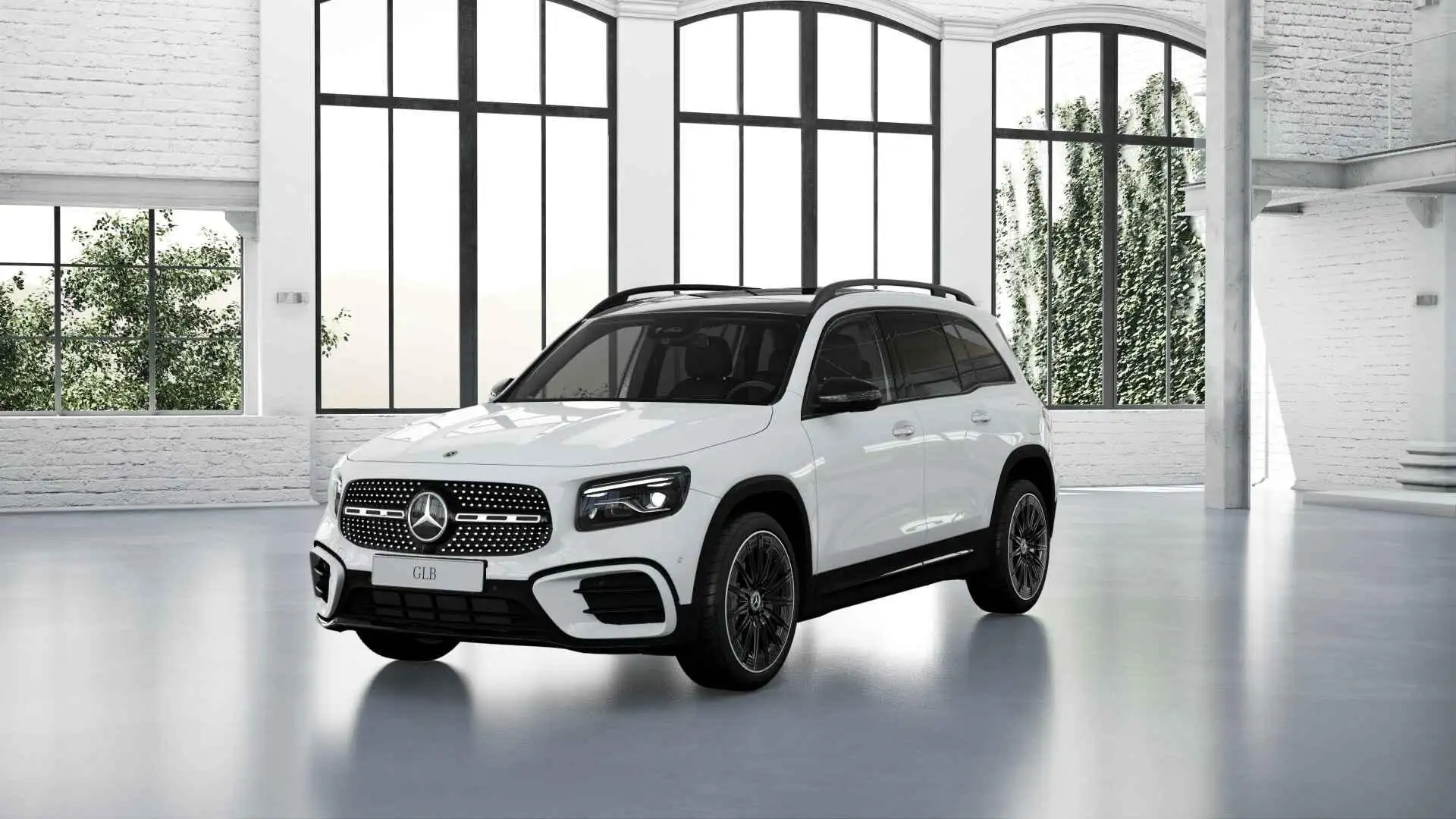 Mercedes-Benz GLB 200 Star Edition AMG Line 7p. Bílá - 1