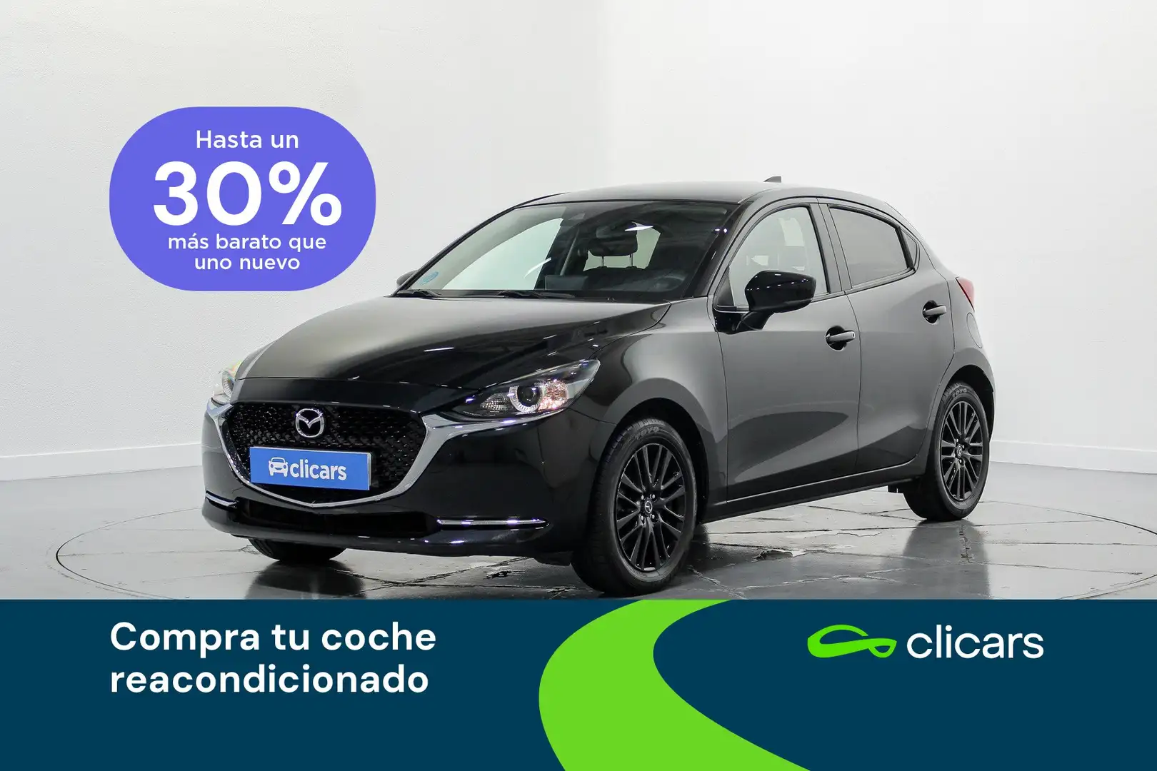 Mazda 2 1.5 e-Skyactiv-g Homura pantalla 7´´ 66kW Negro - 1