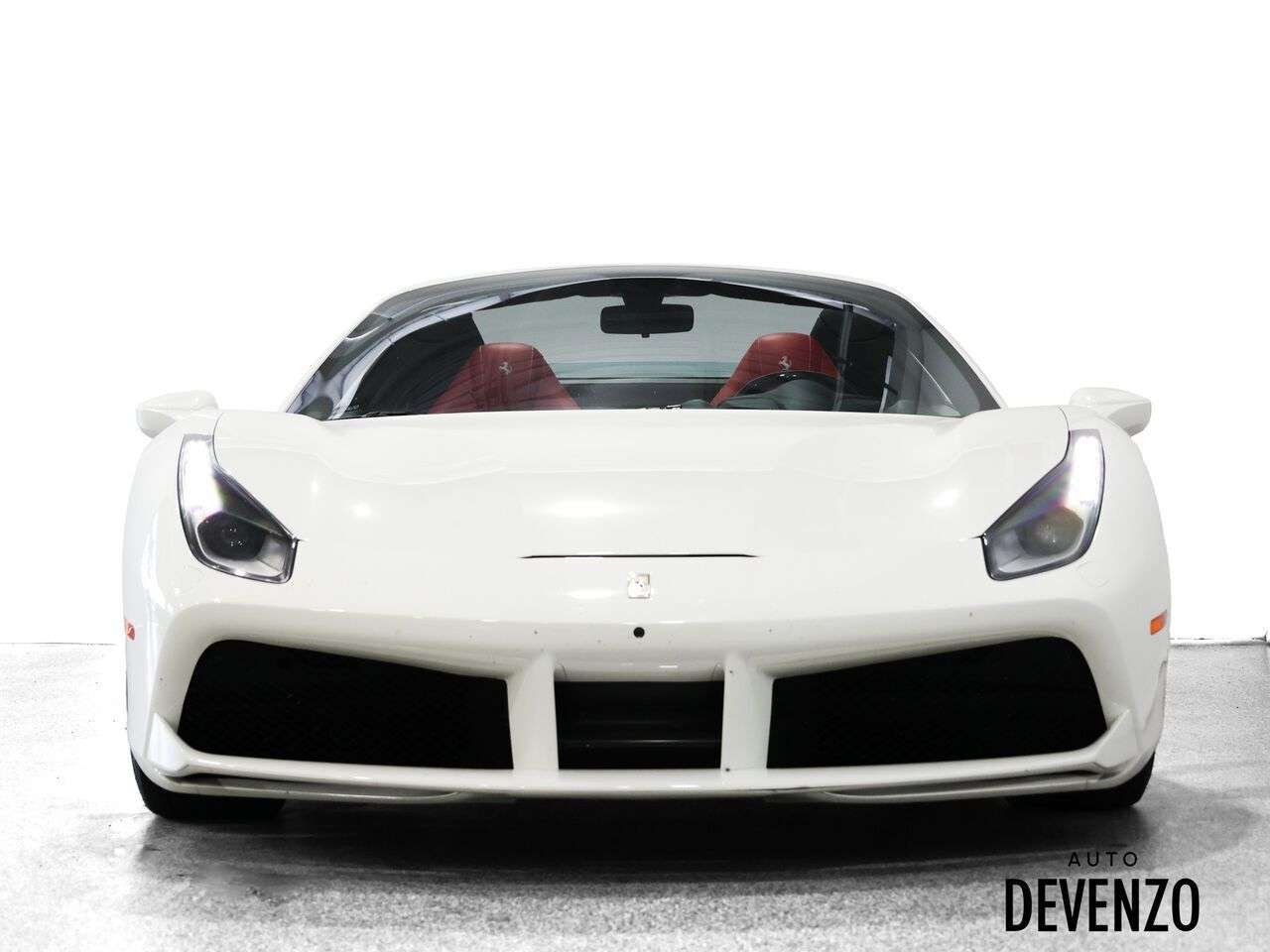 2018 Ferrari 488 Spider Bianco Avus / Rosso Ferrari Suspension — снимка 1