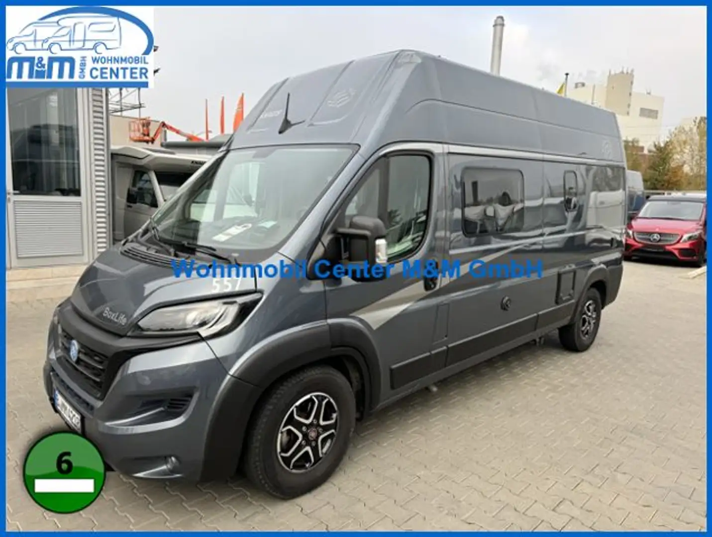 Knaus BoxLife 600 DQ Voll LED Navi Kamera Maxi Chassis Gris - 1