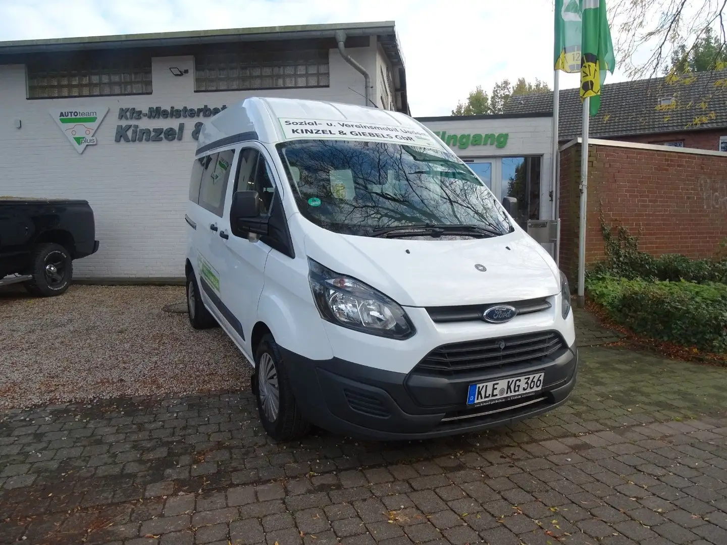 Ford Transit Custom Hochdach L1 Klima 9 Sitze White - 1
