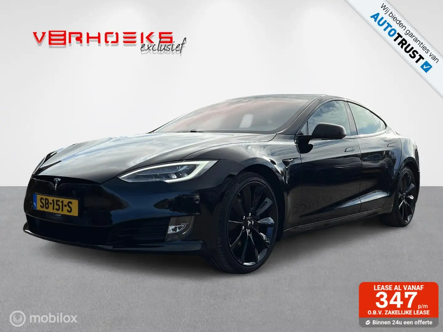 Tesla Model S 100D Black Pack Negro - 1