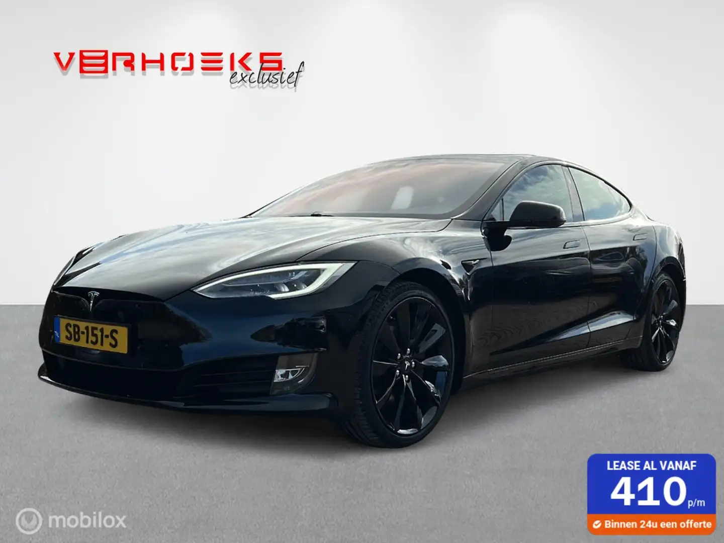 Tesla Model S 100D Black Pack Negro - 1