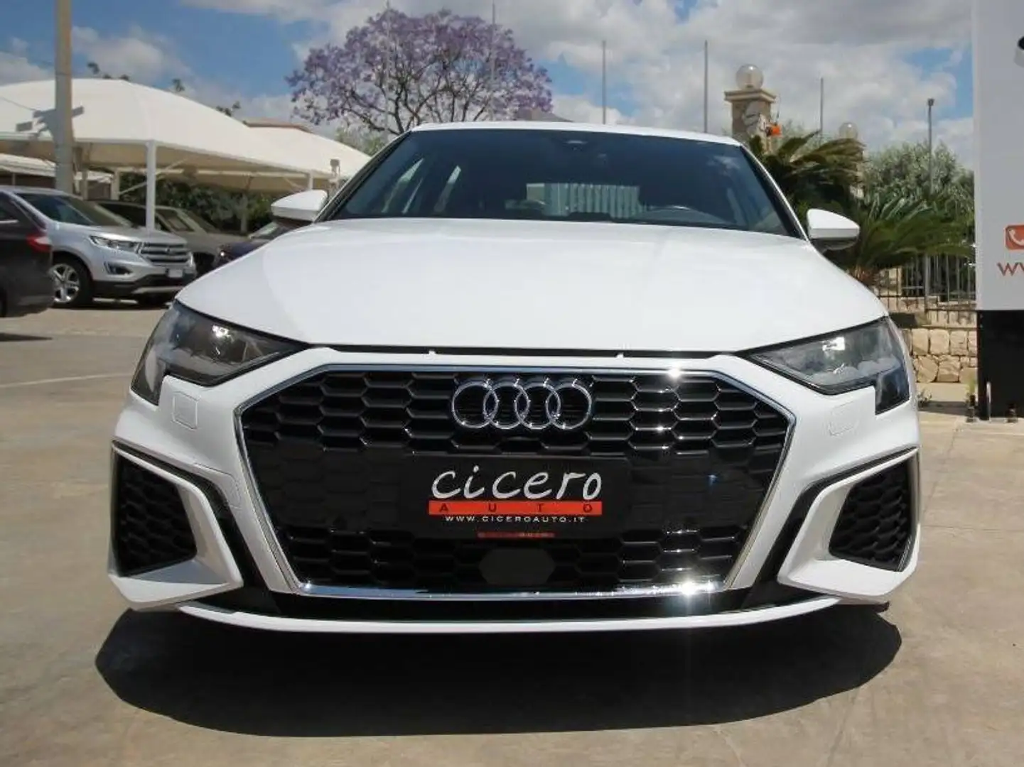 Audi A3 Sportback 30 tfsi 110 mhev S line edition s-tronic Blanco - 2
