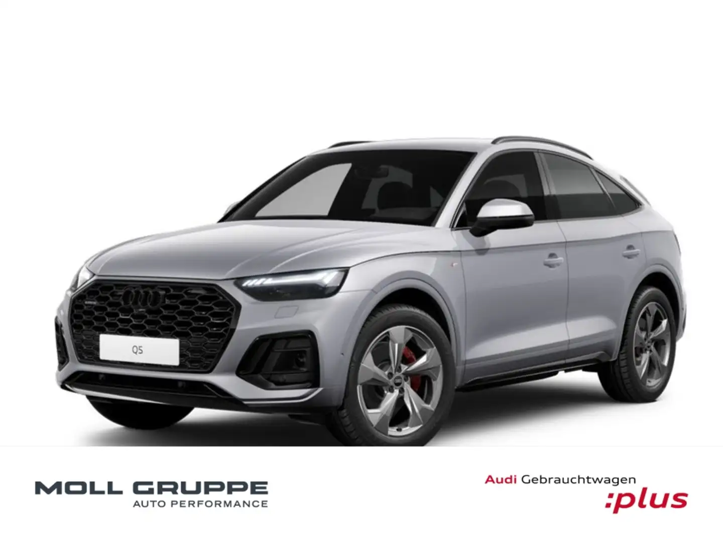 Audi Q5 Sportback 40 TFSI quattro S tronic S line Silber - 1