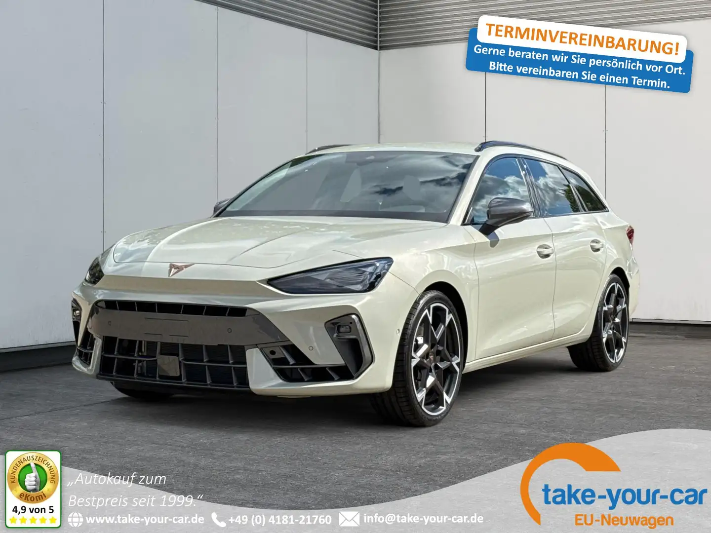 CUPRA Leon Sportstourer VZ ST NAVI+KAMERA+EL.HECKKL.+ACC+1... Grigio - 1