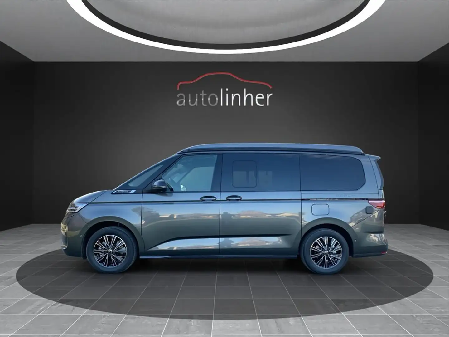 Volkswagen T6 California Beach Camper eHybrid 180kW 4motion Gris - 2