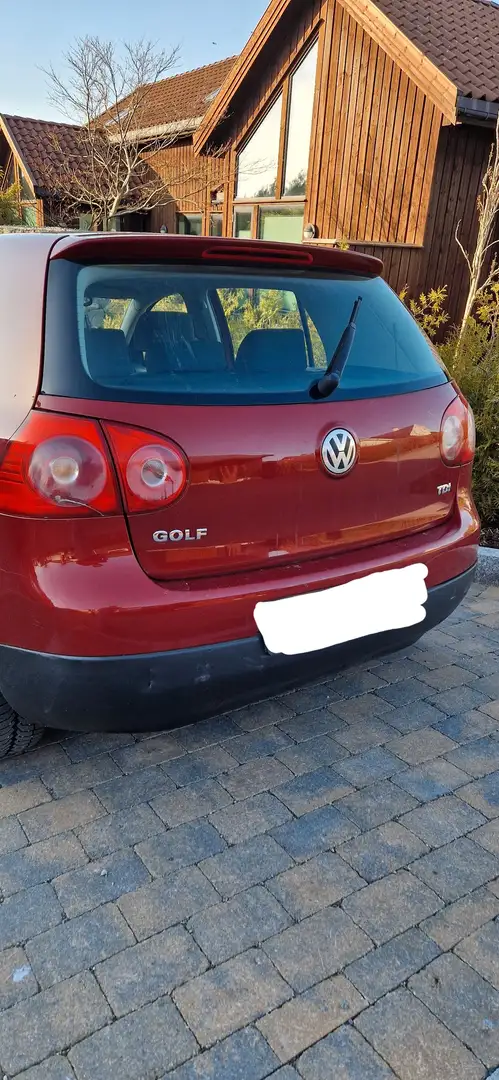 Volkswagen Golf Golf 1.9 TDI DSG Individual Rouge - 2