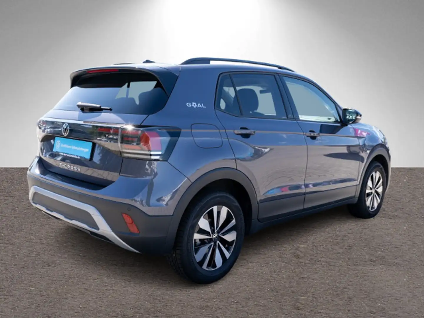 Volkswagen T-Cross Goal 1.5TSI DSG LED Navi PDC ACC SHZ AHK Gris - 2