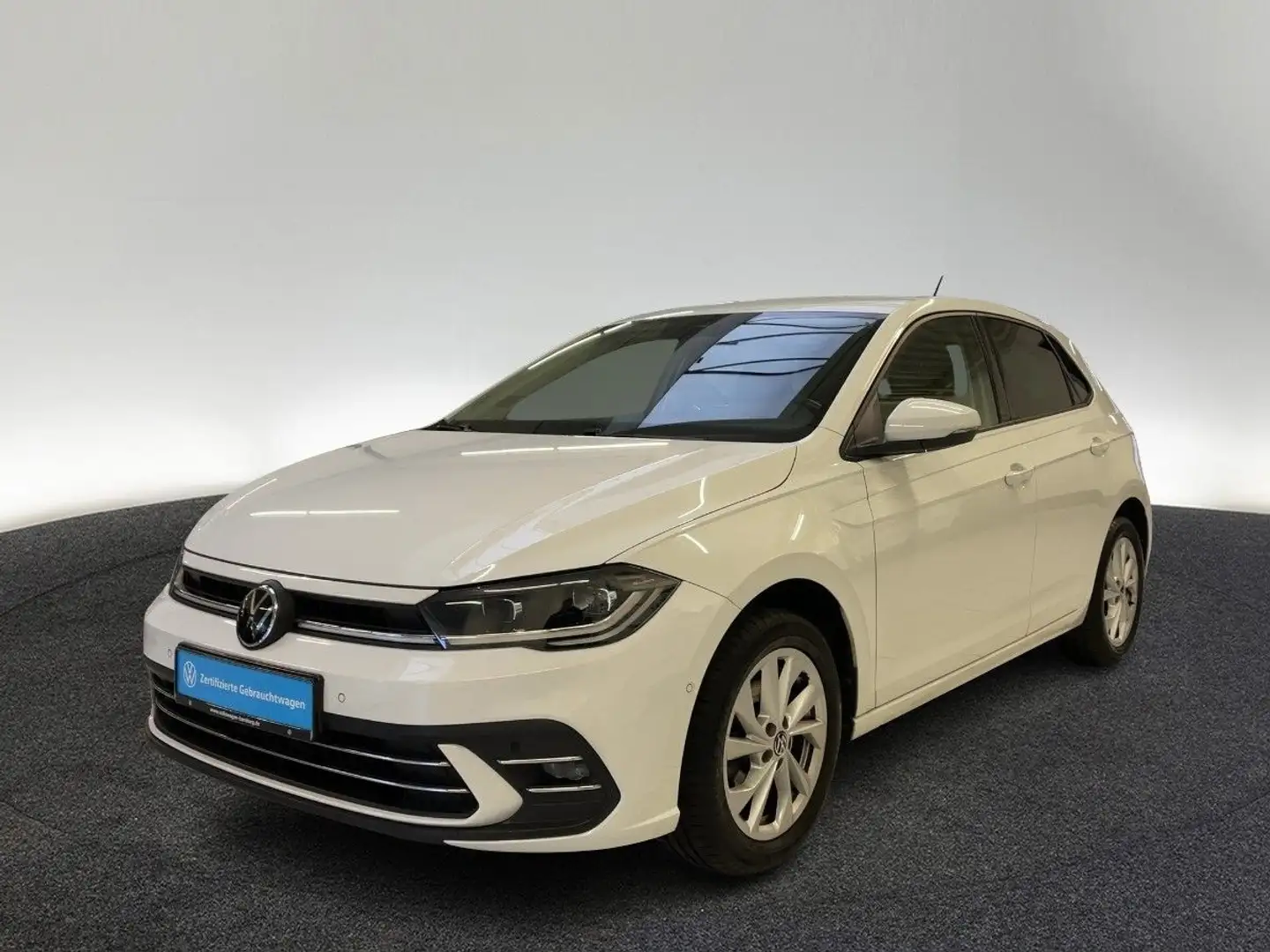 Volkswagen Polo 1.0 TSI Style DSG Navi IQ.Light Sitzheizung Weiß - 2
