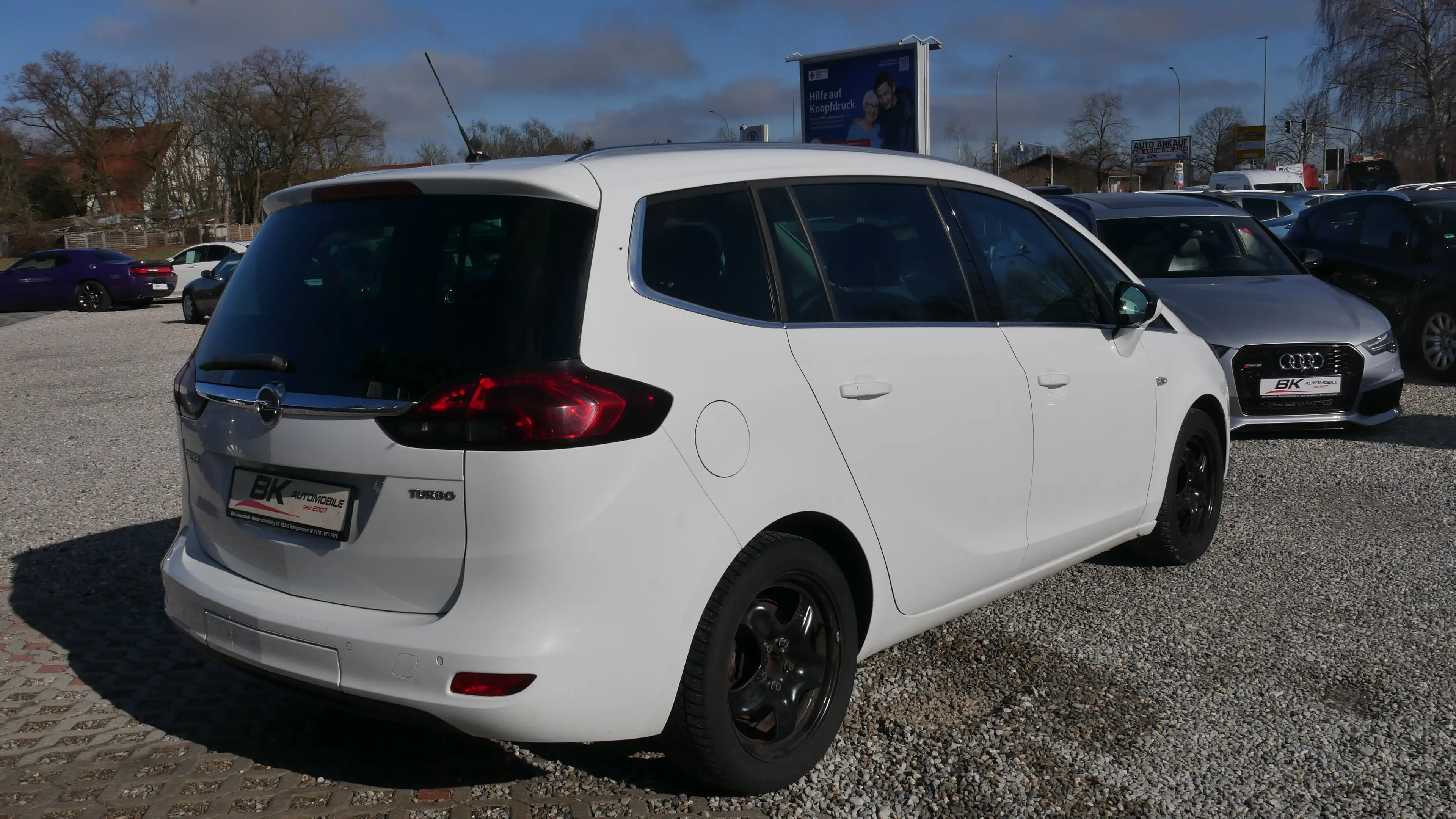 Opel Zafira Tourer Automatikgetriebe Fahrradträger Einparkhilfe Kl — photo 3