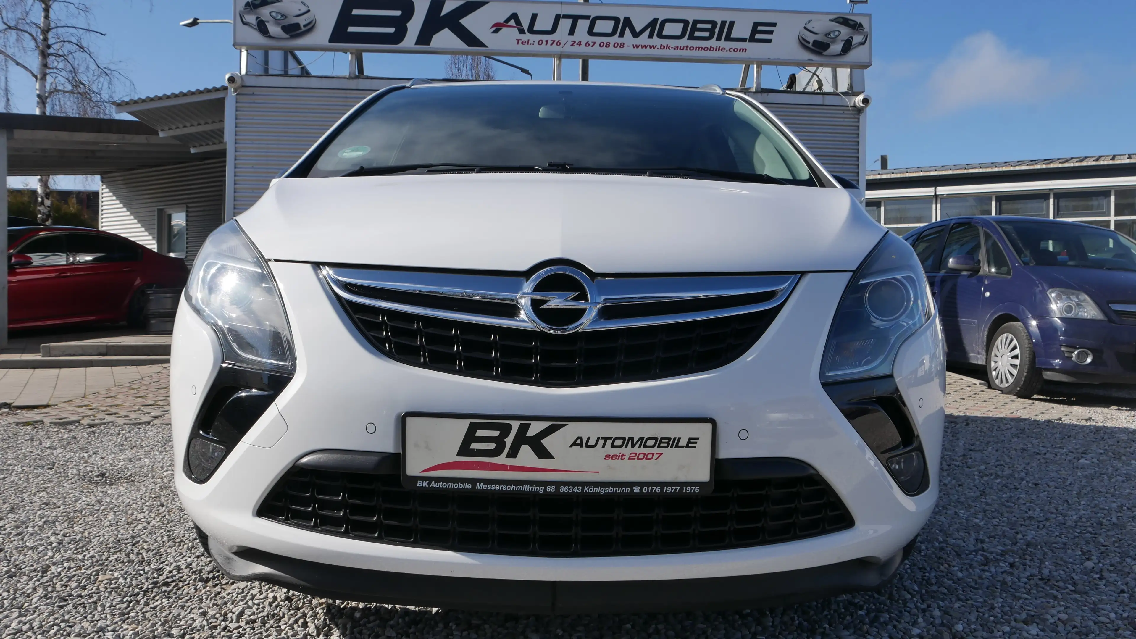 Opel Zafira Tourer Automatikgetriebe Fahrradträger Einparkhilfe Kl — photo 8