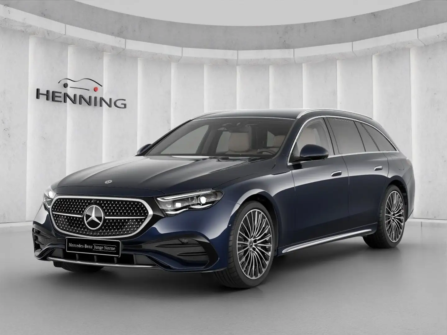 Mercedes-Benz E 300 de AMG Superscreen Burmester Distonic 360° Bleu - 1