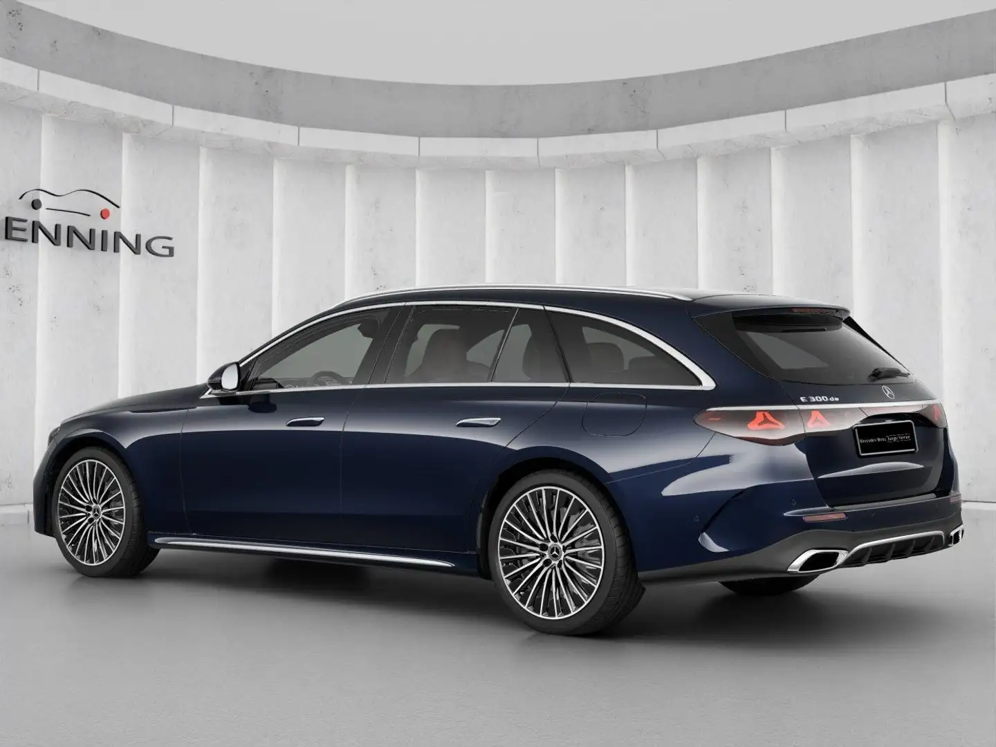 Mercedes-Benz E 300 de AMG Superscreen Burmester Distonic 360° Bleu - 2