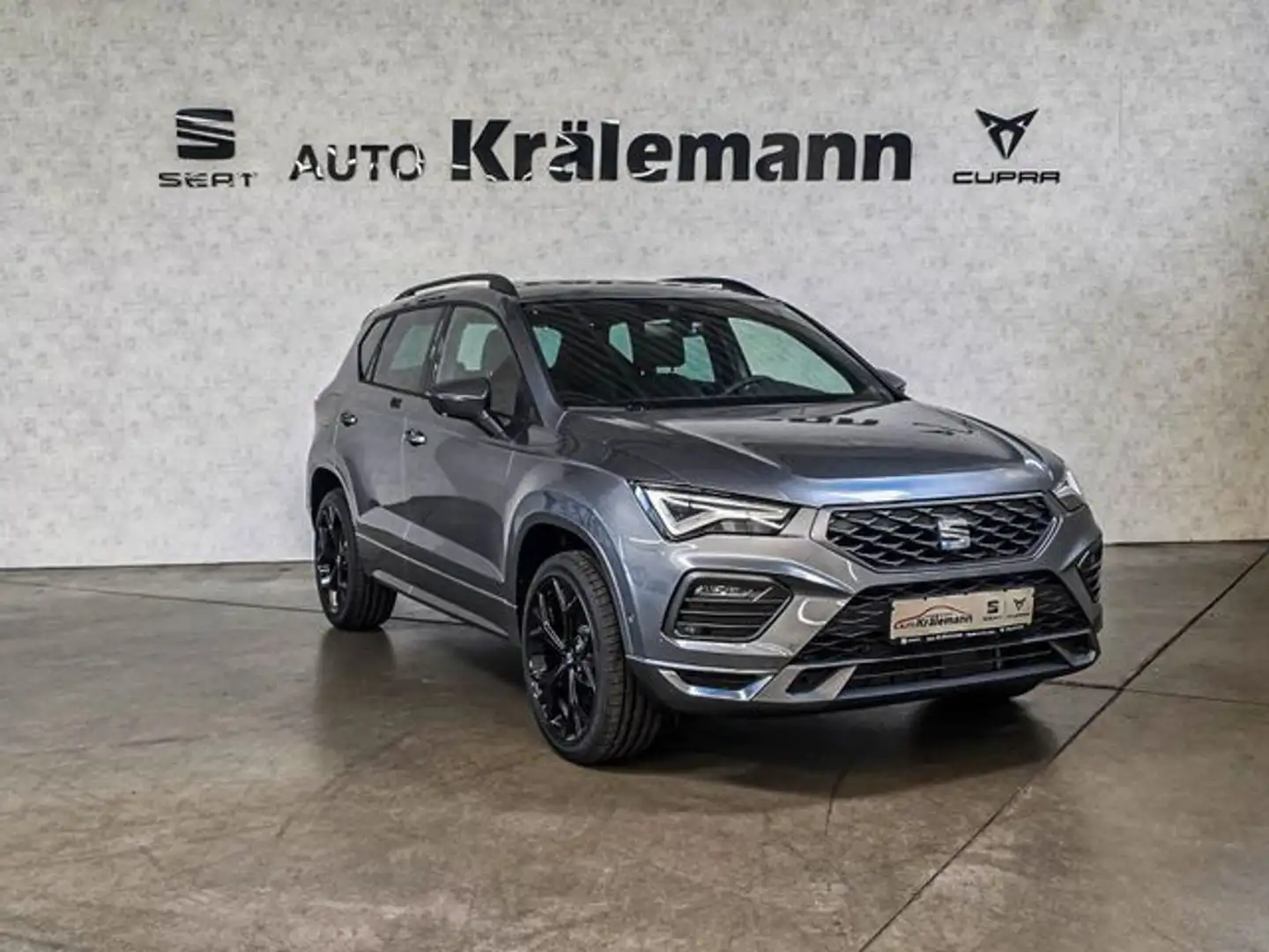 SEAT Ateca FR Black Edition 1,5 TSI DSG*Navi*LED*AHK Grau - 1