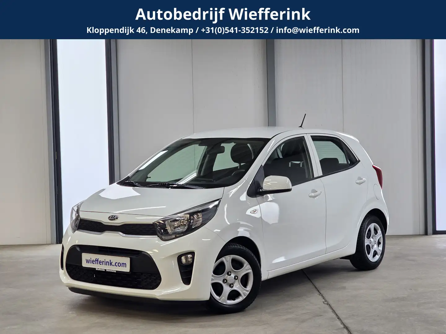 Kia Picanto 1.0 CVVT EconomyPlusLine | Airco | Bluetooth Bianco - 1