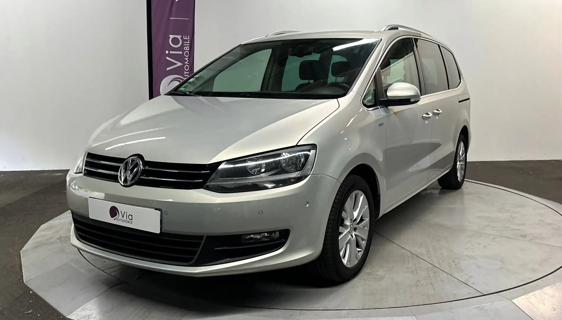 Volkswagen Sharan 1.4 TSI 150 BlueMotion Technology Confortline / Caméra AR Argent - 1