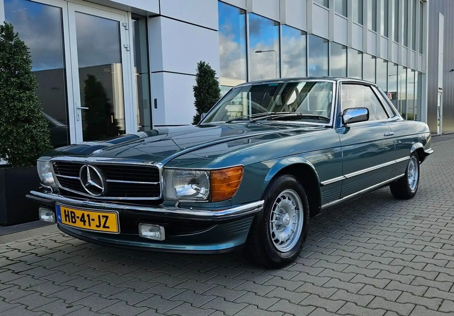 Mercedes-Benz SLC 500 Leder, Airco, Cruise Control, Elektr. Ramen, NL Bleu - 1