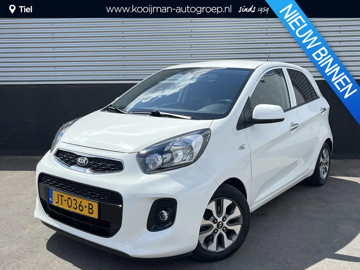 Kia Picanto 1.0 CVVT ComfortPlusLine Navigator Navigatie, Clim Blanc - 1
