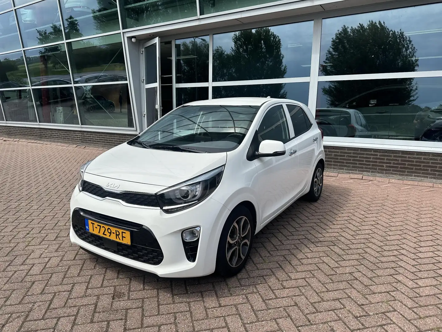 Kia Picanto 1.0 DPi DynamicPlusLine | Nieuw geleverd | Navigat Blanc - 2