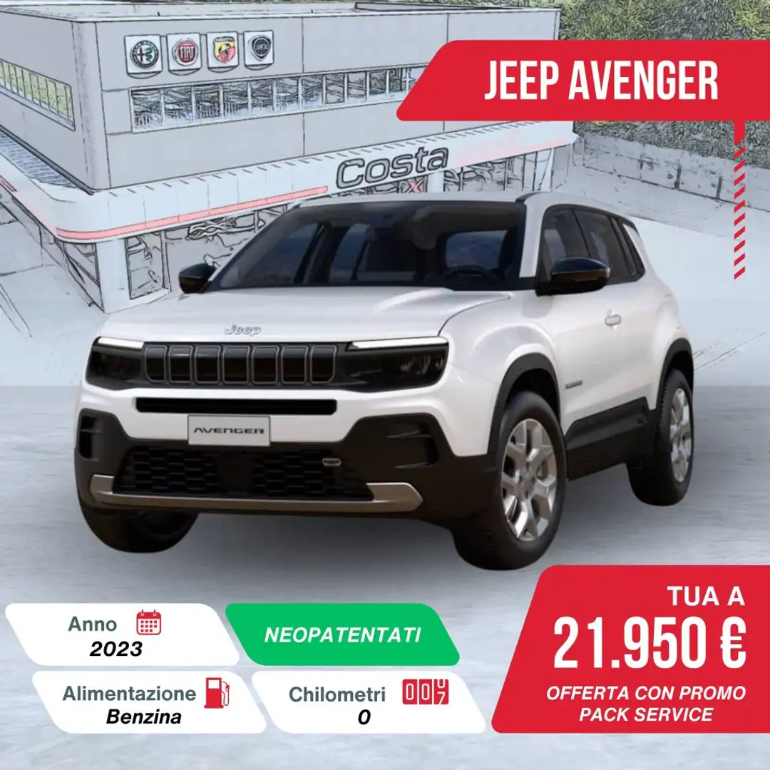 Jeep Avenger 1.2 Turbo 100 CV Altitude - 1