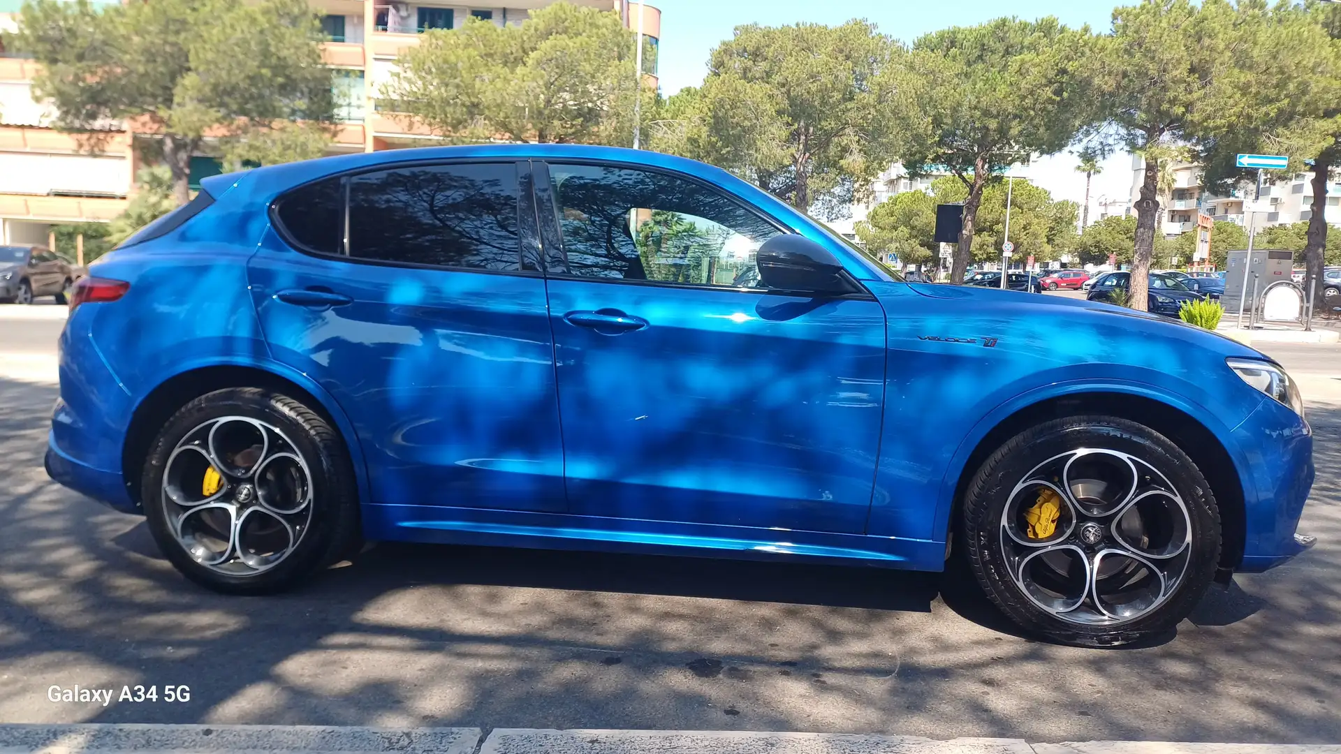 Alfa Romeo Stelvio Stelvio 2021 2.2 t Veloce Ti Q4 210cv auto Blu/Azzurro - 2