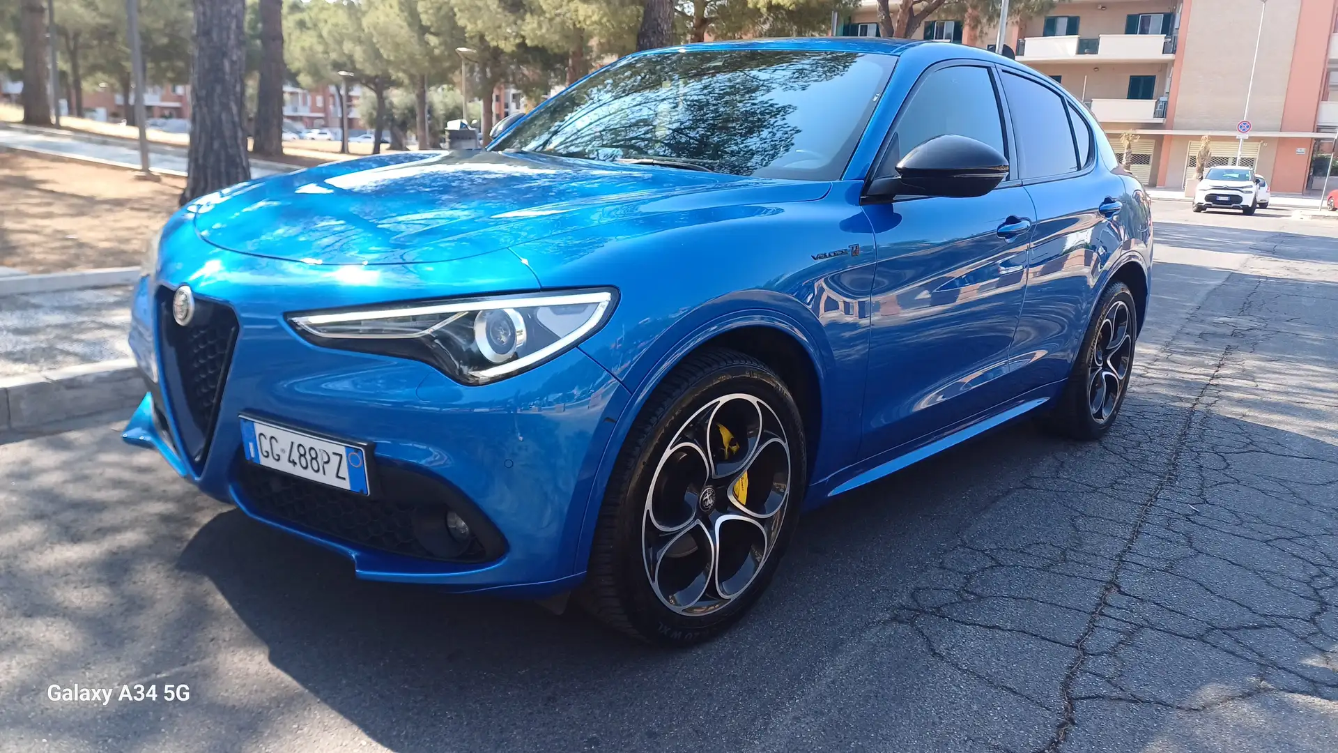 Alfa Romeo Stelvio Stelvio 2021 2.2 t Veloce Ti Q4 210cv auto Blu/Azzurro - 1
