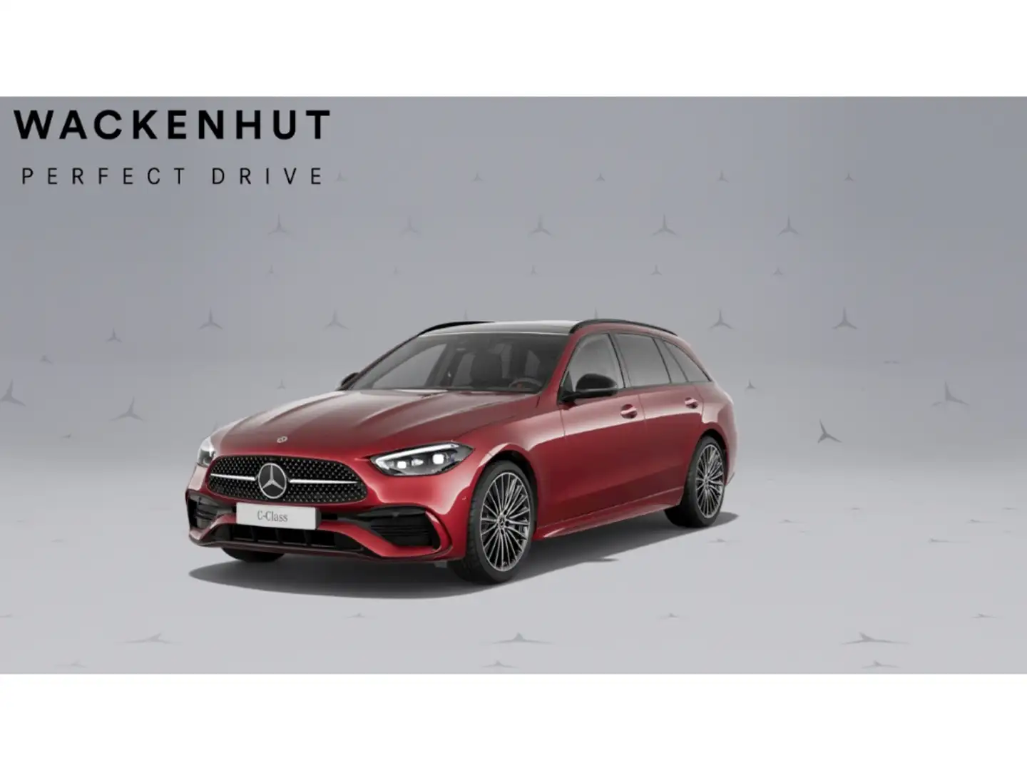 Mercedes-Benz C 300 T 4M AMG+PANO+MEMORY+DIGITAL+360+HUD+ASS. Rot - 1