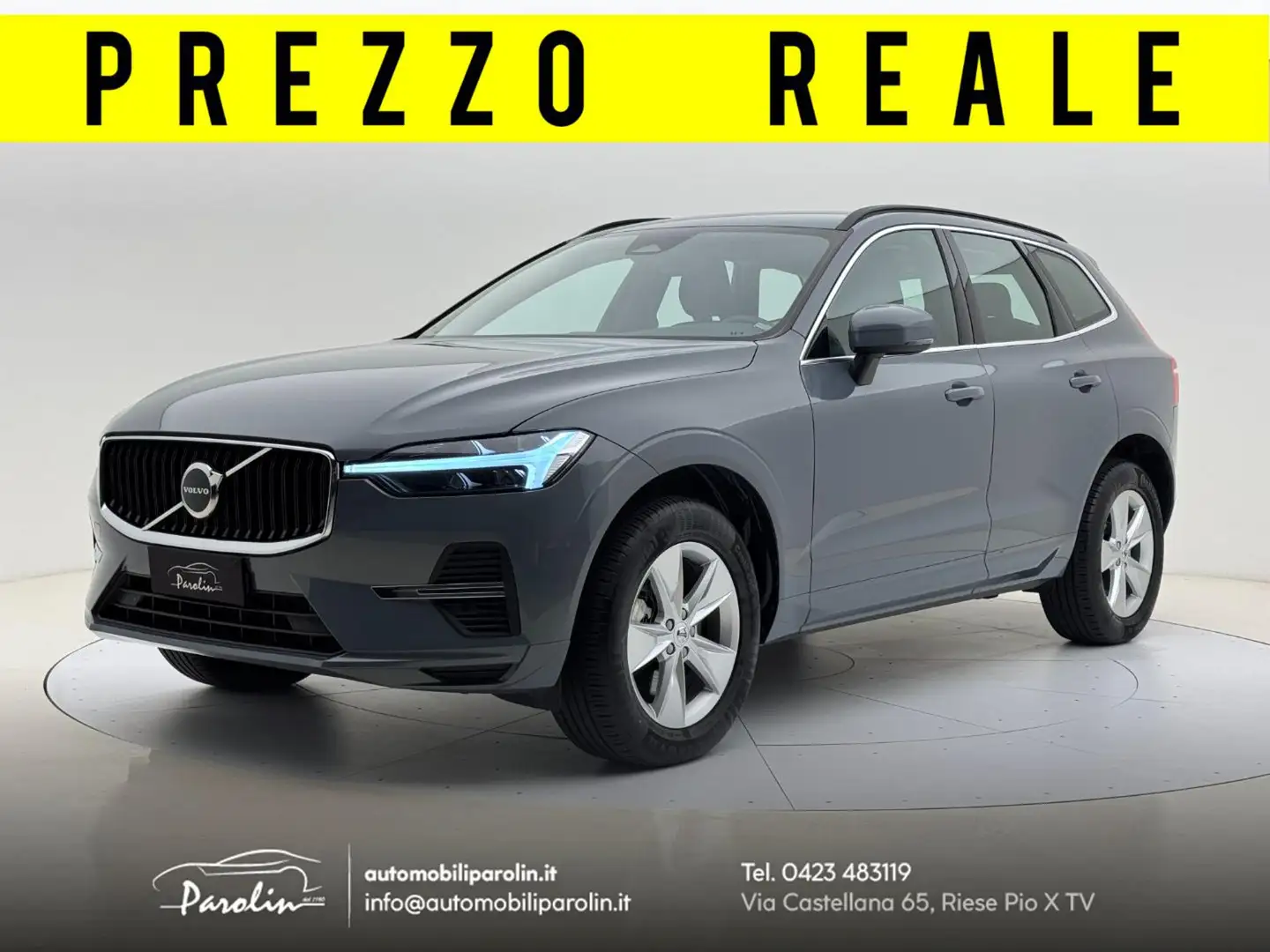 Volvo XC60 B4 (d) automatico Core Telecamera-CarPlay-Navi Grigio - 1