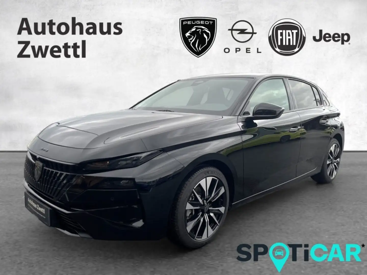 Peugeot 308 Allure MHEV 145 e-DCS6 Facelift Schwarz - 1