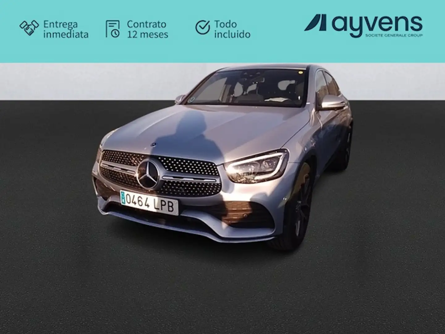 Mercedes-Benz GLC 300 Coupé 300d 4Matic 9G-Tronic Plateado - 1