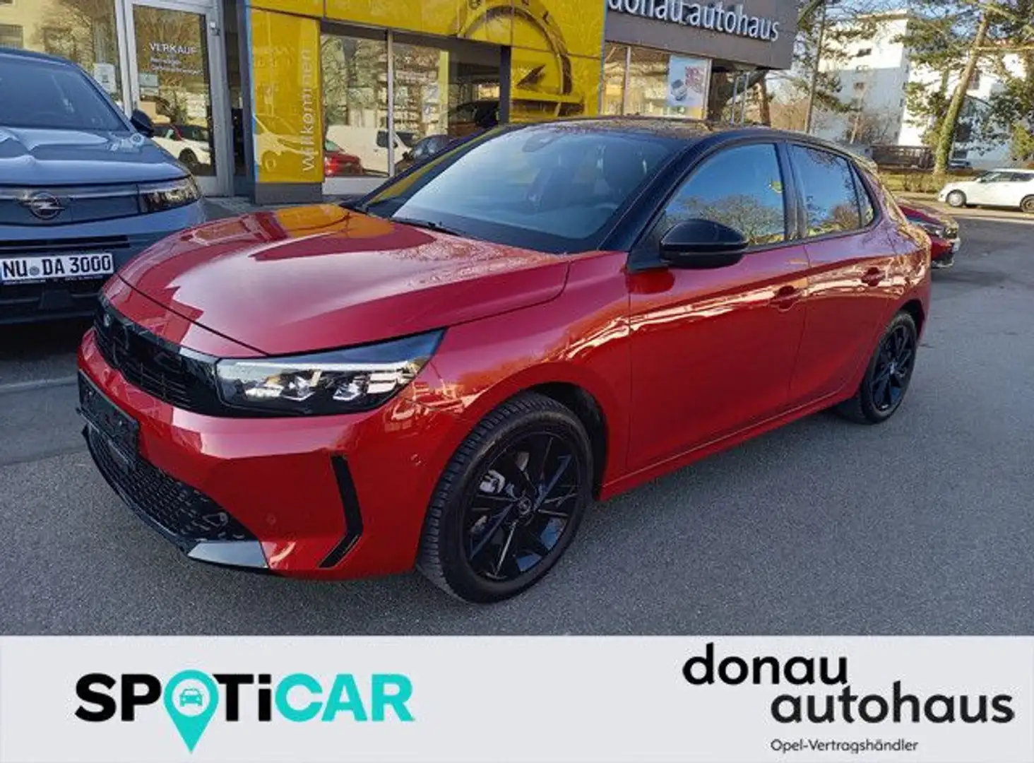 Opel Corsa 1.2T AT8 GS Navi Matrix Sitzhzg Rood - 1
