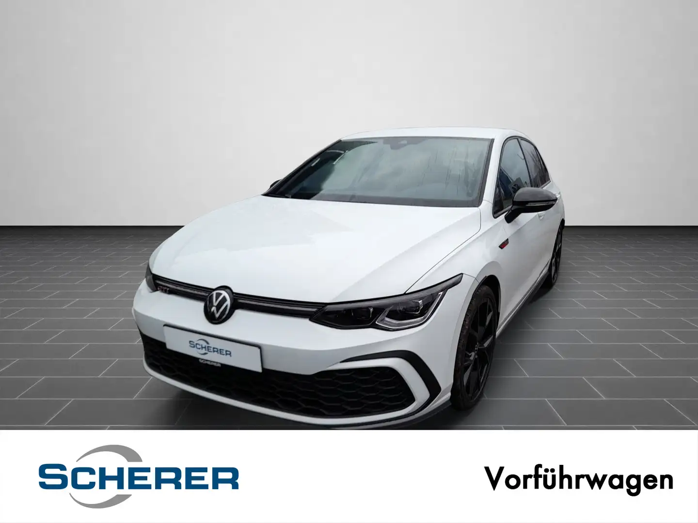 Volkswagen Golf VIII GTI, BlackStyle, LED-Matrix, 19" Estor Weiß - 1
