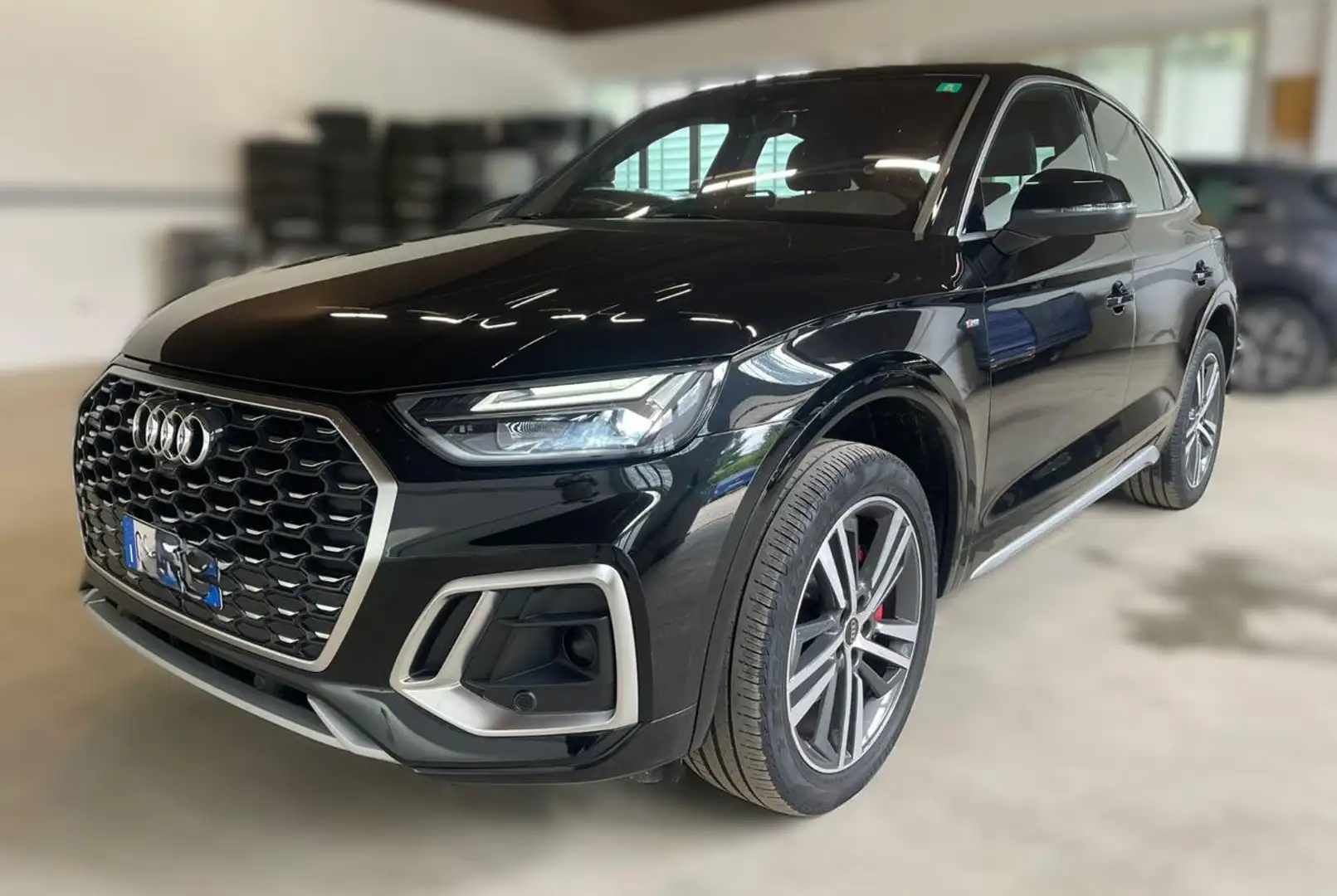 Audi Q5 SPB 55 TFSI e quattro S tronic S line plus Nero - 1