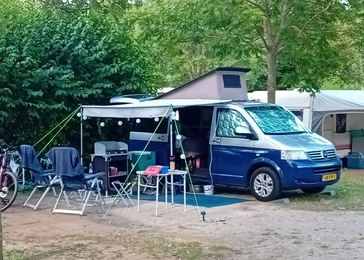 Volkswagen Transporter T5 Transporter Camper Blauw - 2